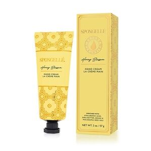 Spongelle Honey Blossom Hand Cream Hyaluronic Acid Shea Butter Argan Oil